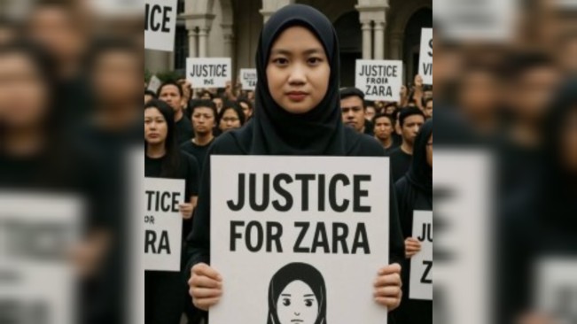 Ramai di media sosial dan publik Malaysia menuntut keadilan buat Zara Qairina. [Instagram]